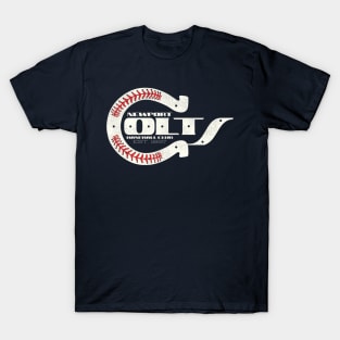 Defunct Newport Colts Baseball Team T-Shirt